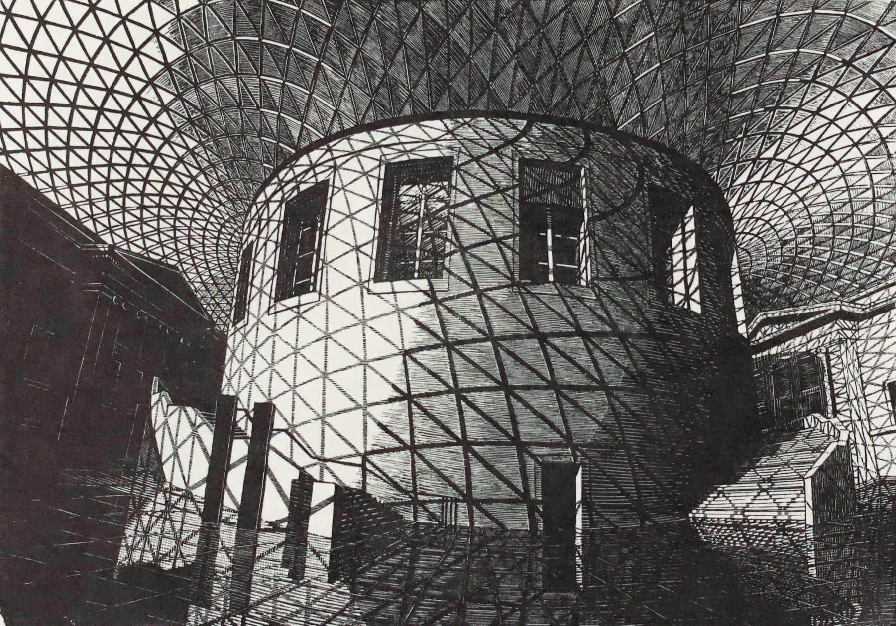 Anne Desmet, British Museum Series No. 4, 2005