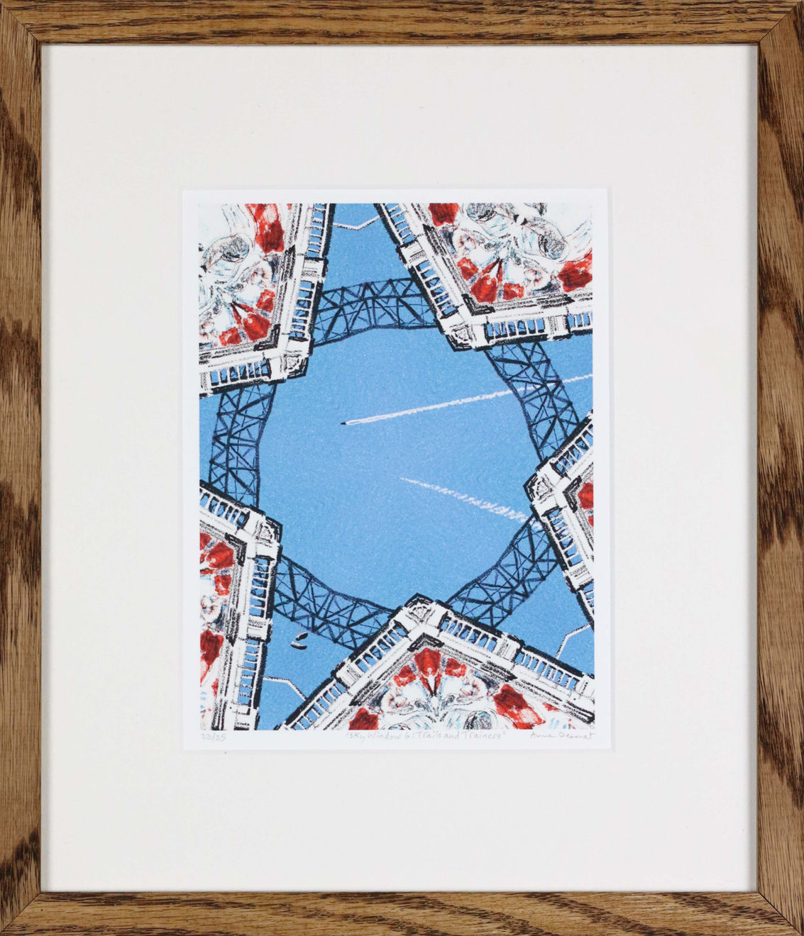 Anne Desmet, Sky Window 5: Airship, 2023