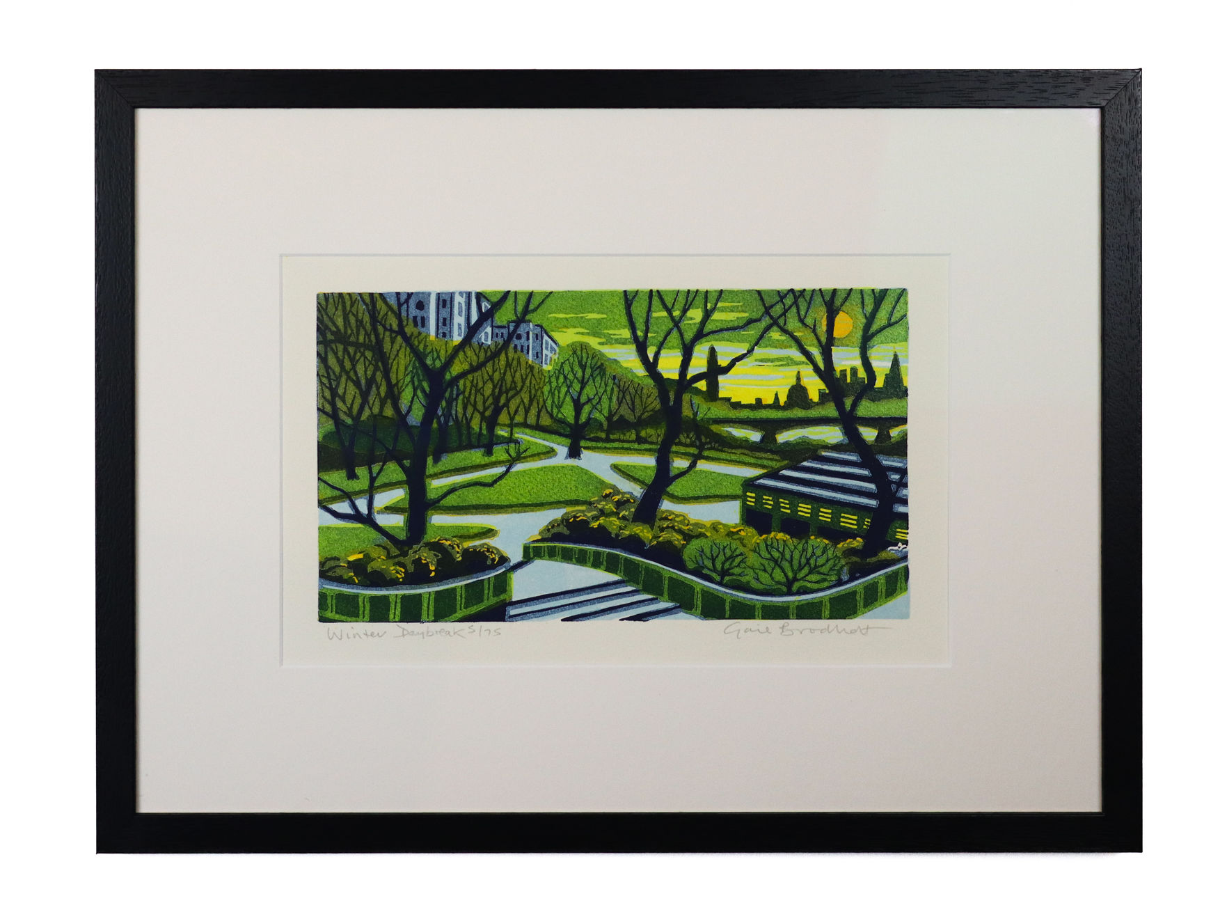 Gail Brodholt, Winter Daybreak, 2024