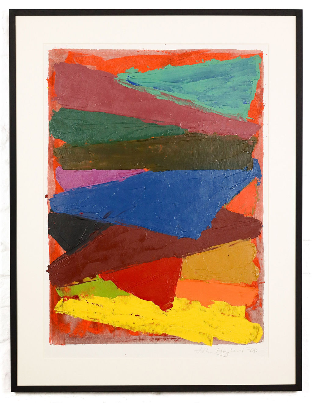 John Hoyland, The 8th Street Series - No 29, 1978
