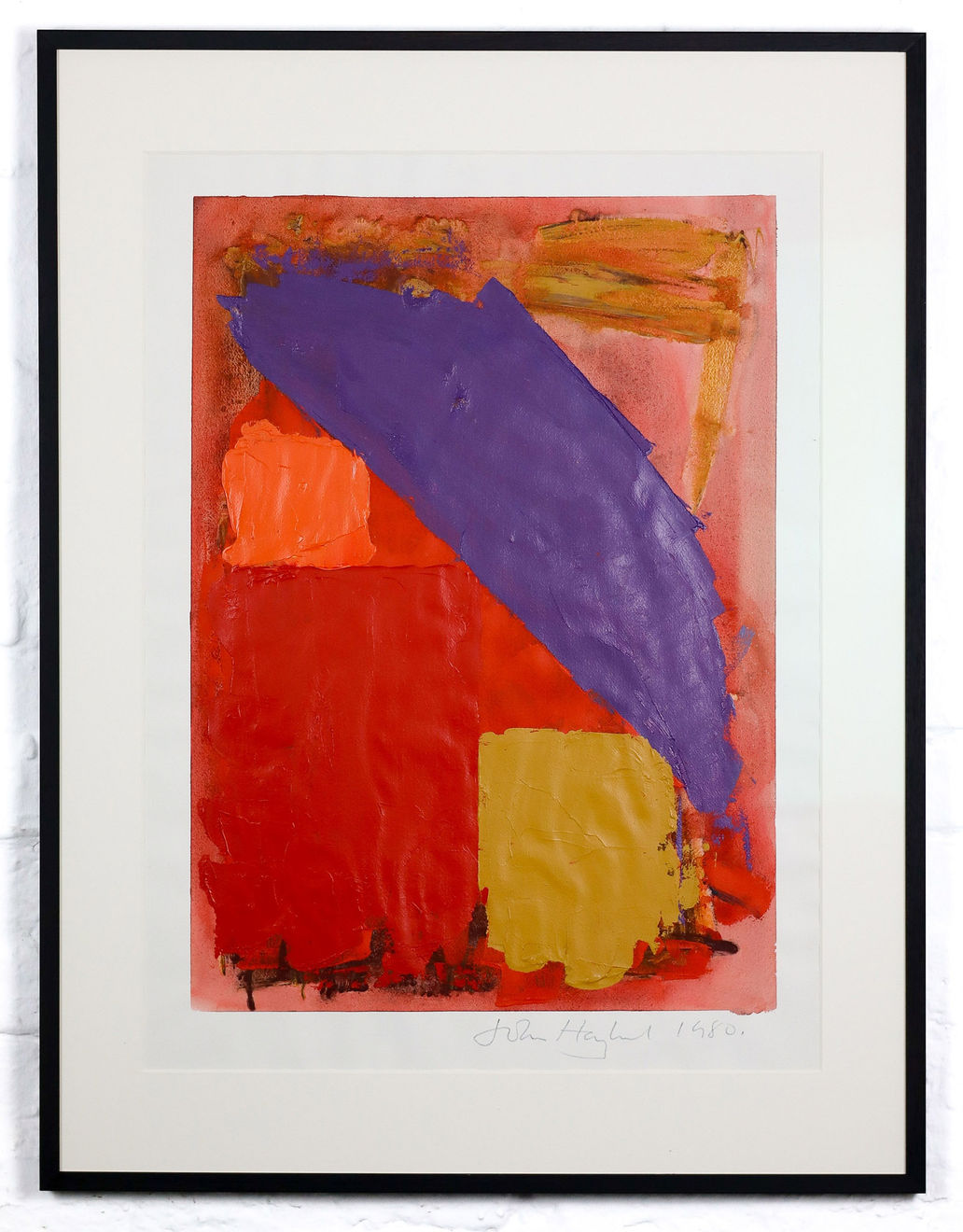 John Hoyland, Untitled 10, 1980