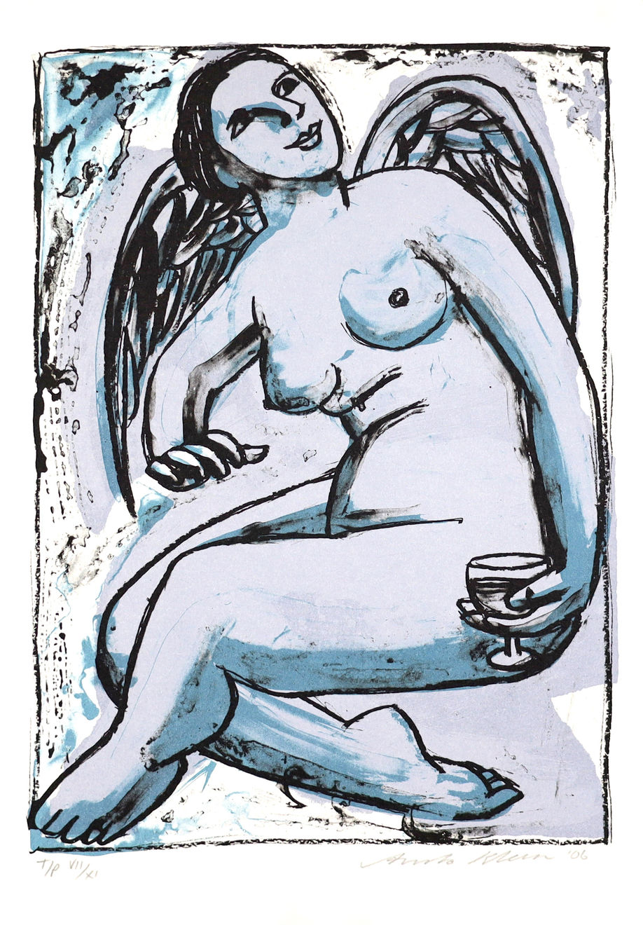 Anita Klein Studio Sale, Blue Angel (TP VIII), 2006