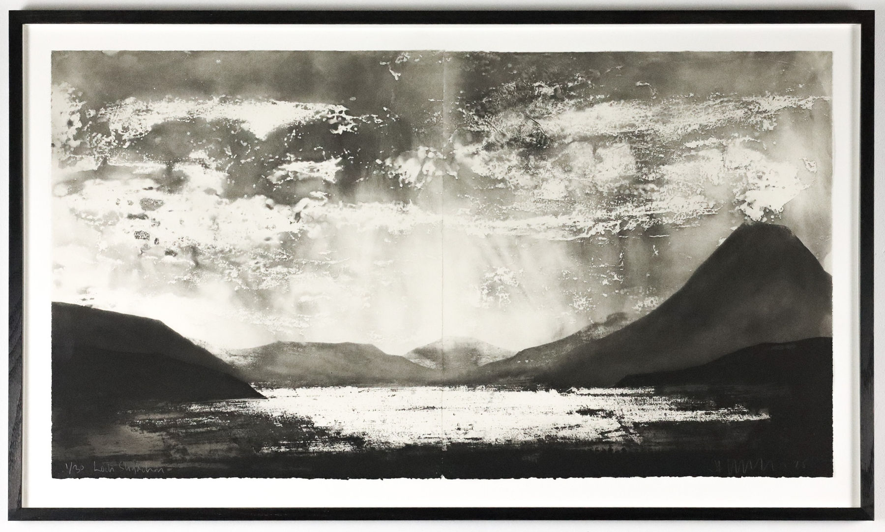 Jason Hicklin, Loch Sligachan (diptych), 2025