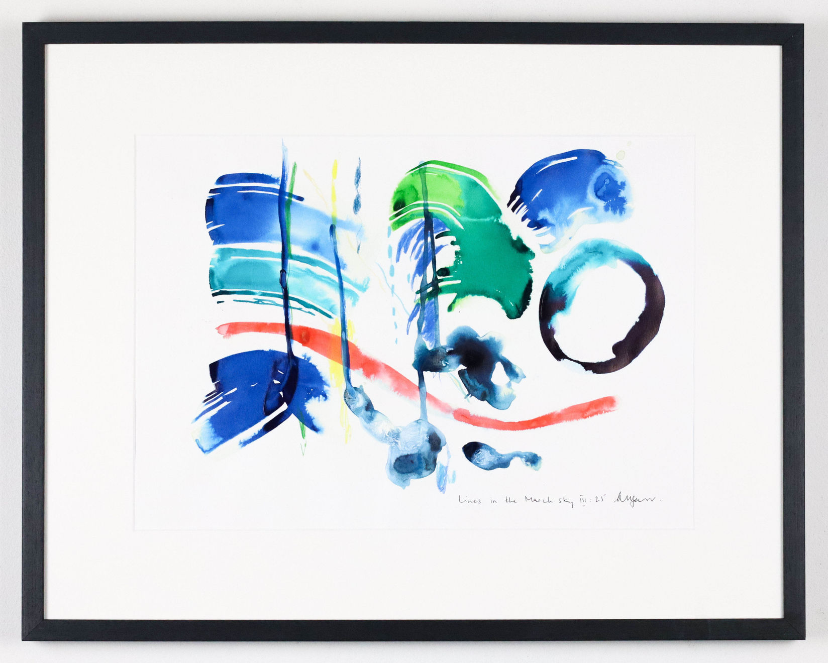 Andrew Marr, Lines in the March Sky, III:25, 2025