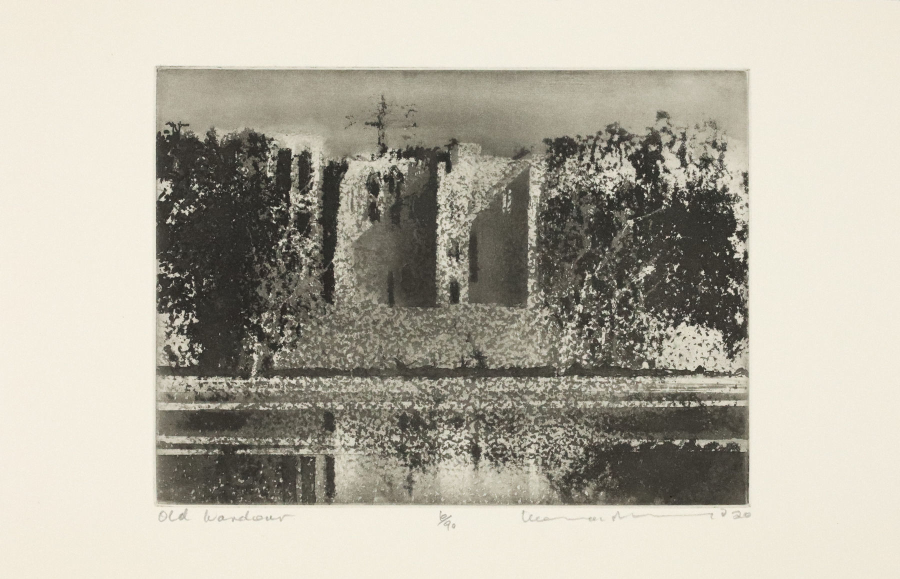 Norman Ackroyd, Old Wardour, 2020