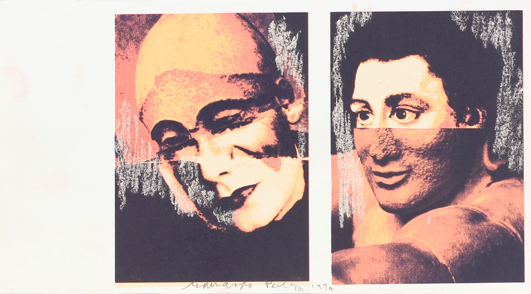 Eduardo Paolozzi, Untitled (maquette for Hollywood Faces), 1994