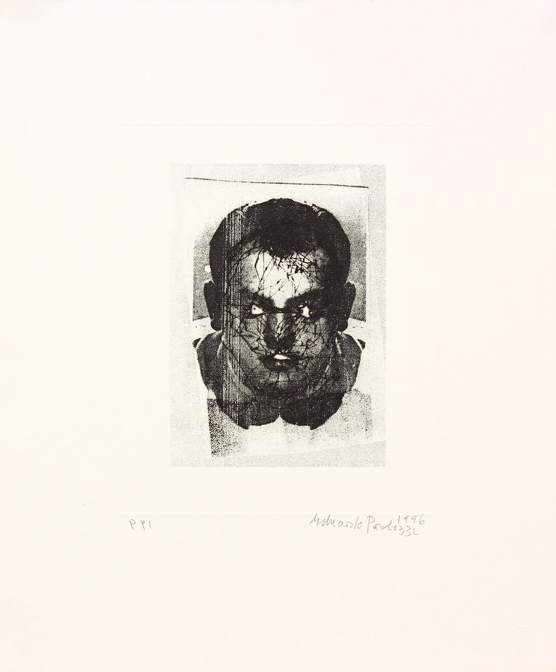 Eduardo Paolozzi, Portrait, 1996