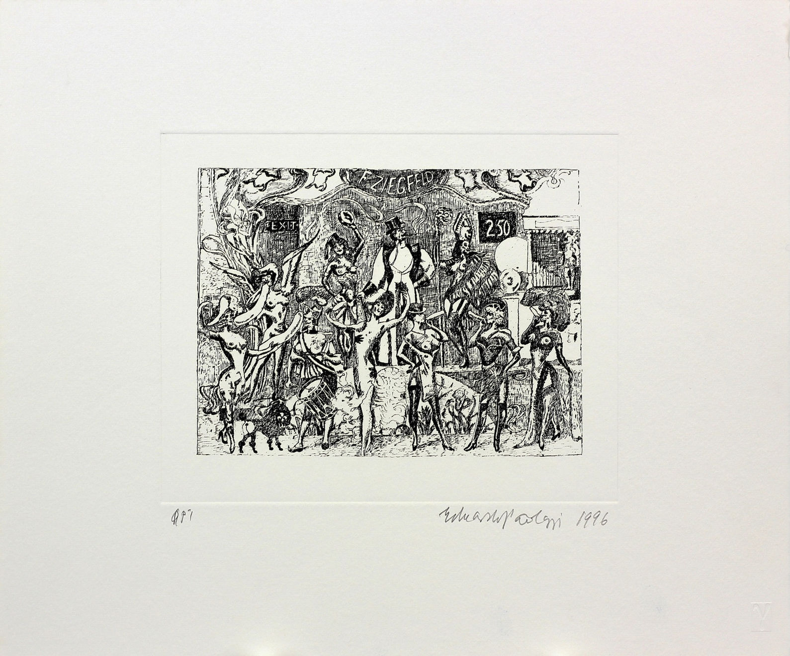 Eduardo Paolozzi, Ziegfield Follies, 1996