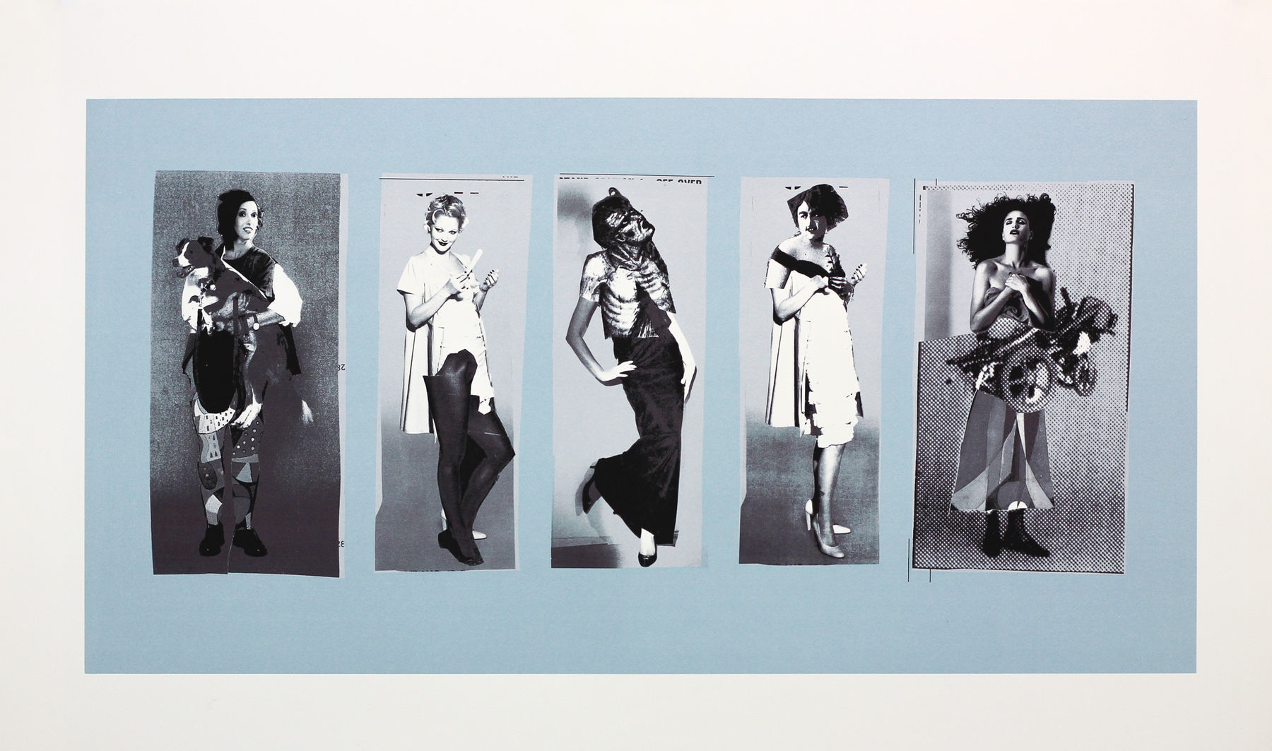 Eduardo Paolozzi, Untitled (5 women), c. 1990's