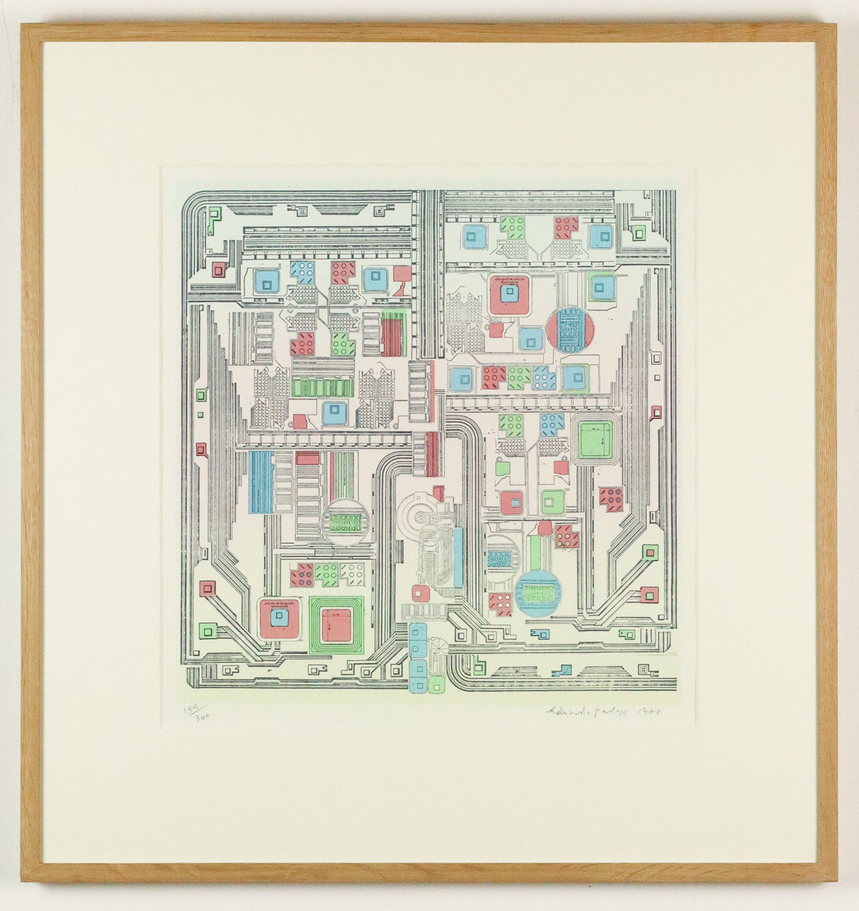 Eduardo Paolozzi, Circuit Board, 1978