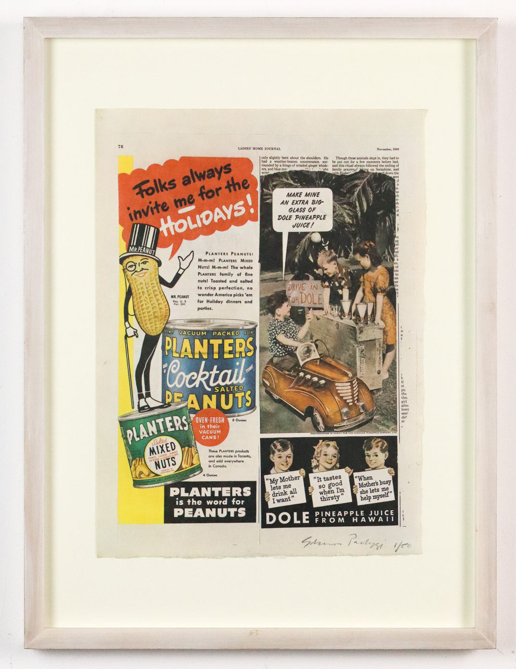 Eduardo Paolozzi, Folk Always Invite Me for the Holidays, 1972