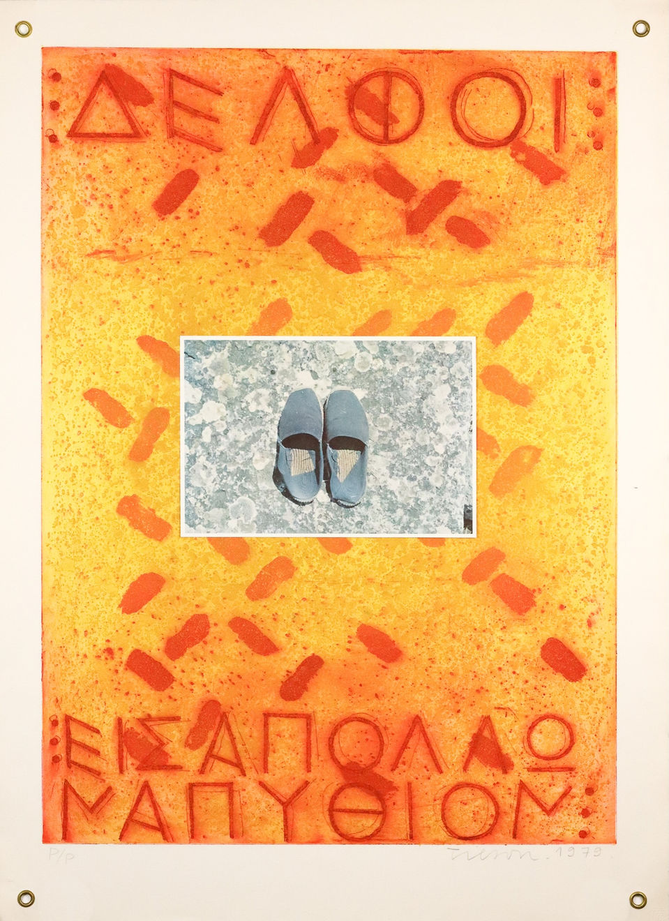 Joe Tilson, Proscinemi, Delphi, 1979