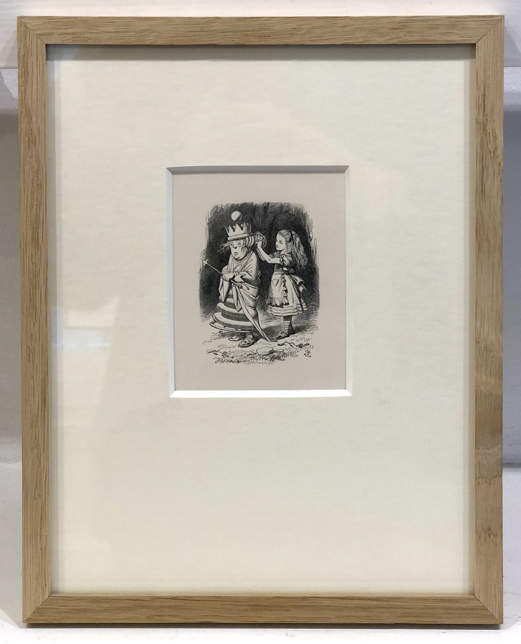 John Tenniel, The chessmen were walking about, two and two!, 1988