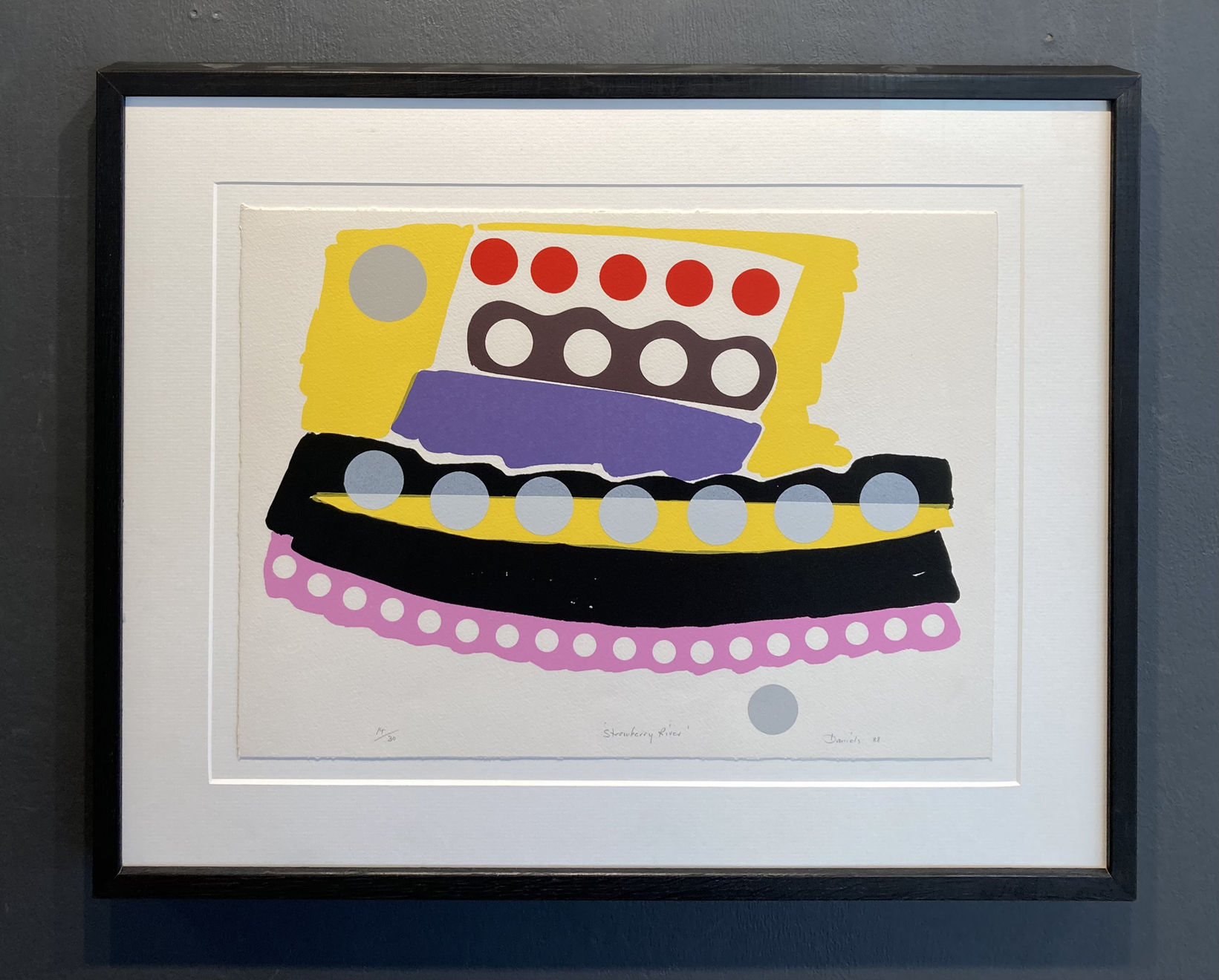 Harvey Daniels, Strawberry River, 1988