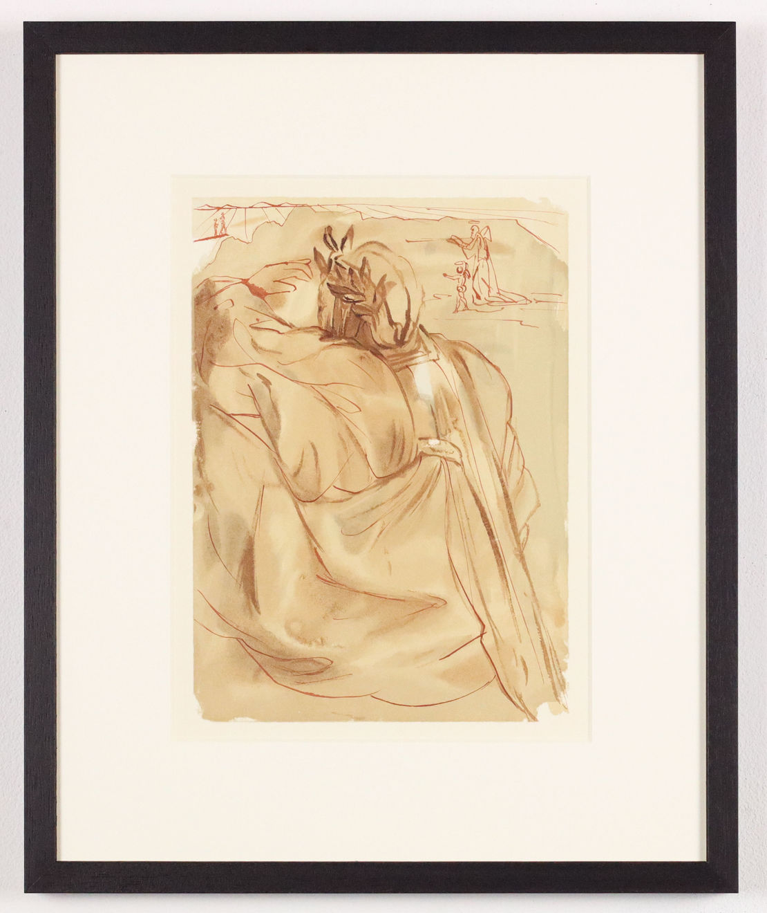 Salvador Dalí, Announcement of the Grand Event (Purgatory: Canto 30), 1960-64