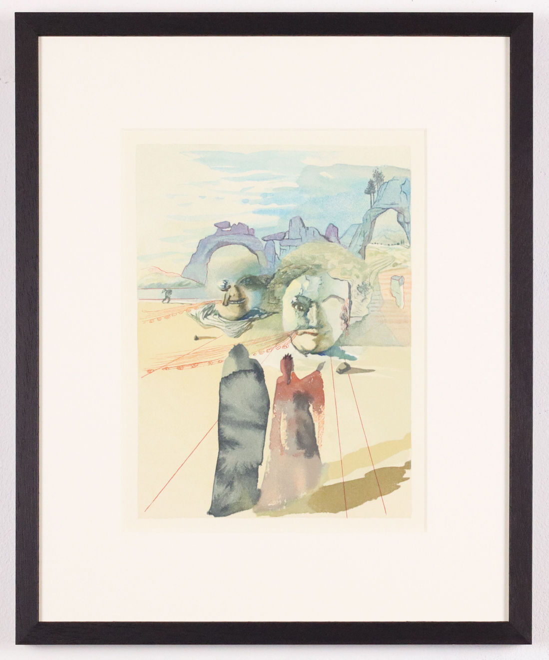 Salvador Dalí, Greed and Lavishness (Purgatory: Canto 20), 1960-64