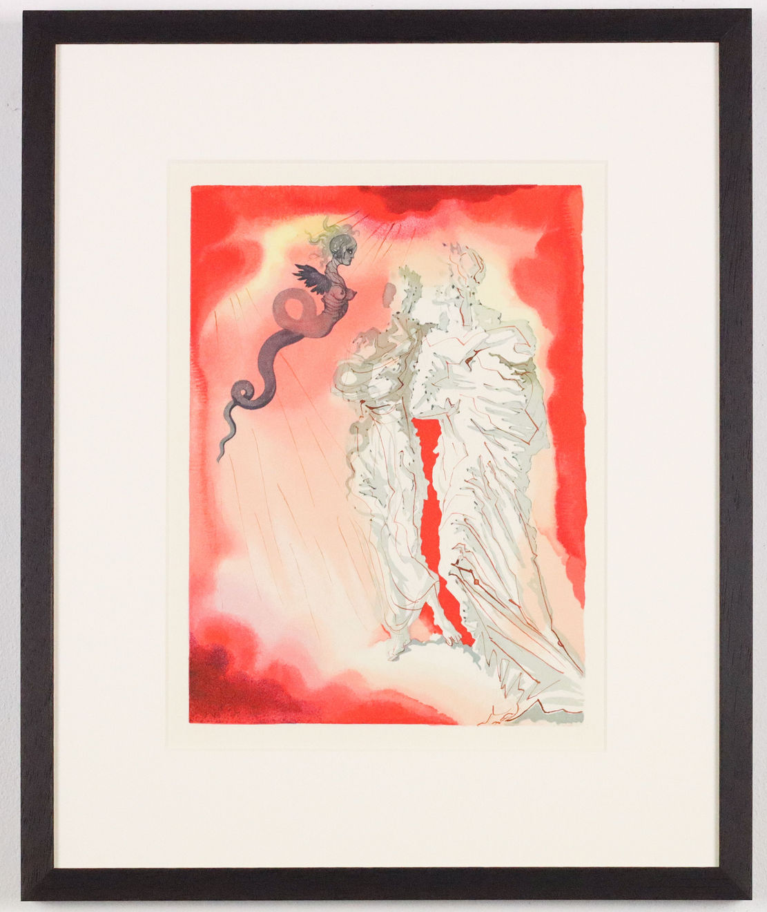 Salvador Dalí, The Black Devil (Inferno: Canto 21), 1960-64