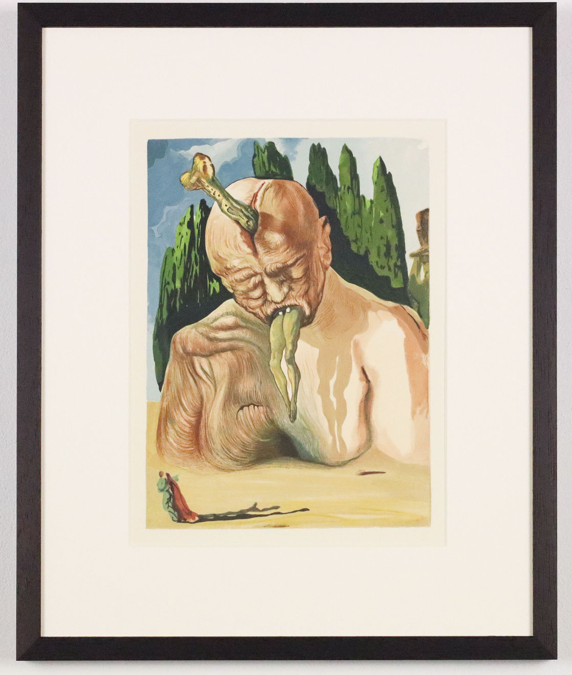 Salvador Dalí, The Logician Devil (Inferno: Canto 27), 1960-64