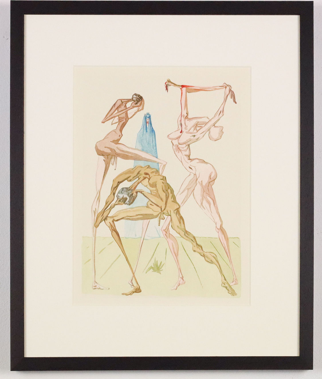 Salvador Dalí, Simoniacs (Inferno: Canto 19), 1960-64