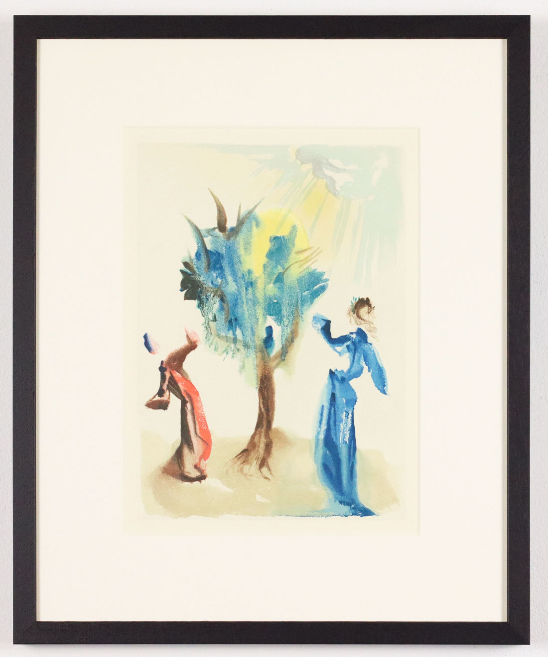 Salvador Dalí, The Tree of Chastisement (Purgatory: Canto 24) , 1960-64