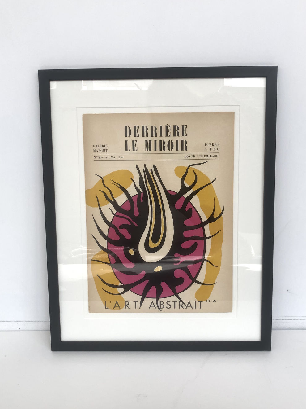 Summer Auction 2021, LOT 125: Fernand Léger - From ‘Derrière le Miroir - L’Art Abstrait’, 1949