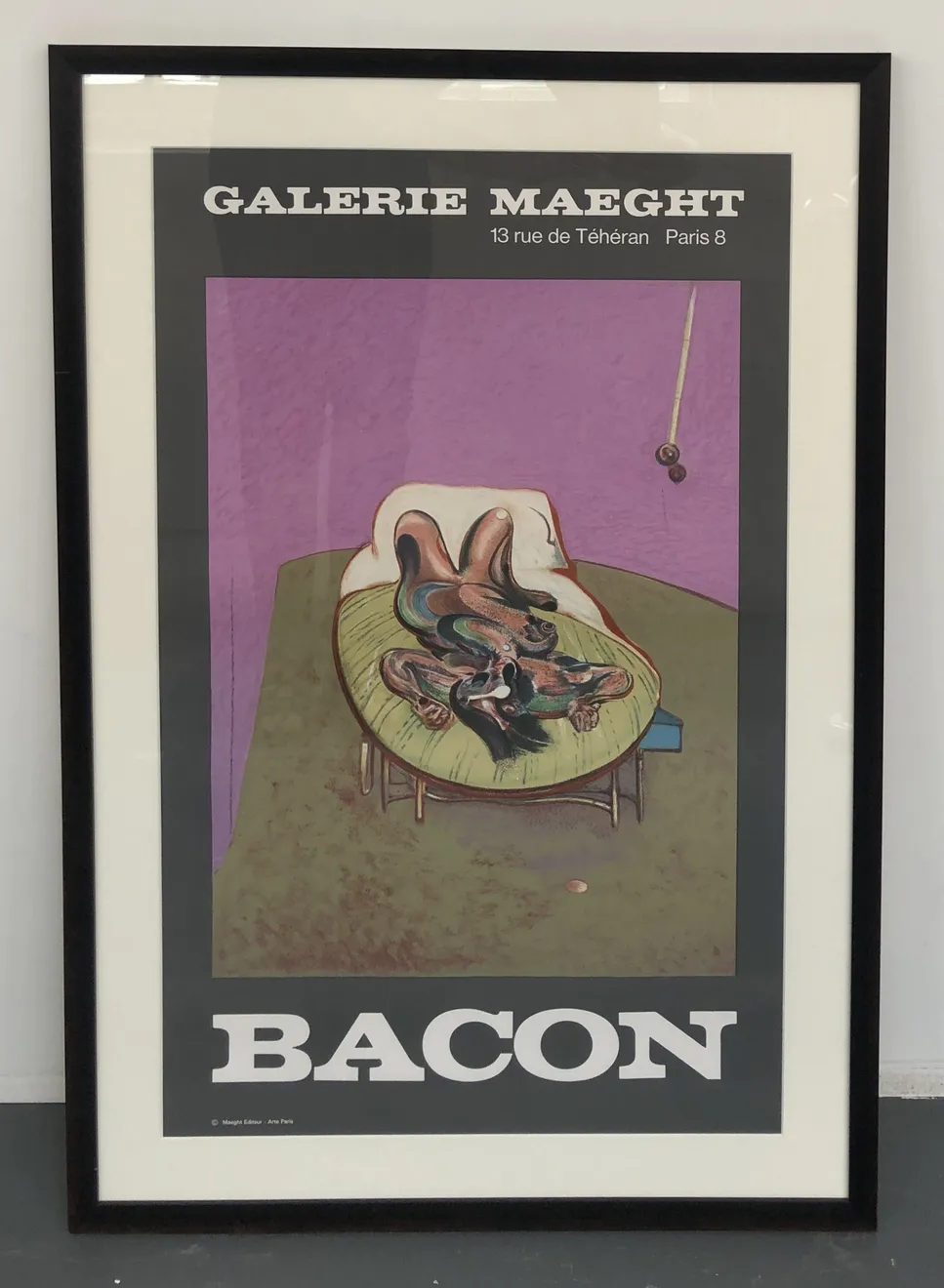 Summer Secret Bid Auction 2022, LOT 6: Francis Bacon (after) - Galerie Maeght 1967 Exhibition Poster, 1967