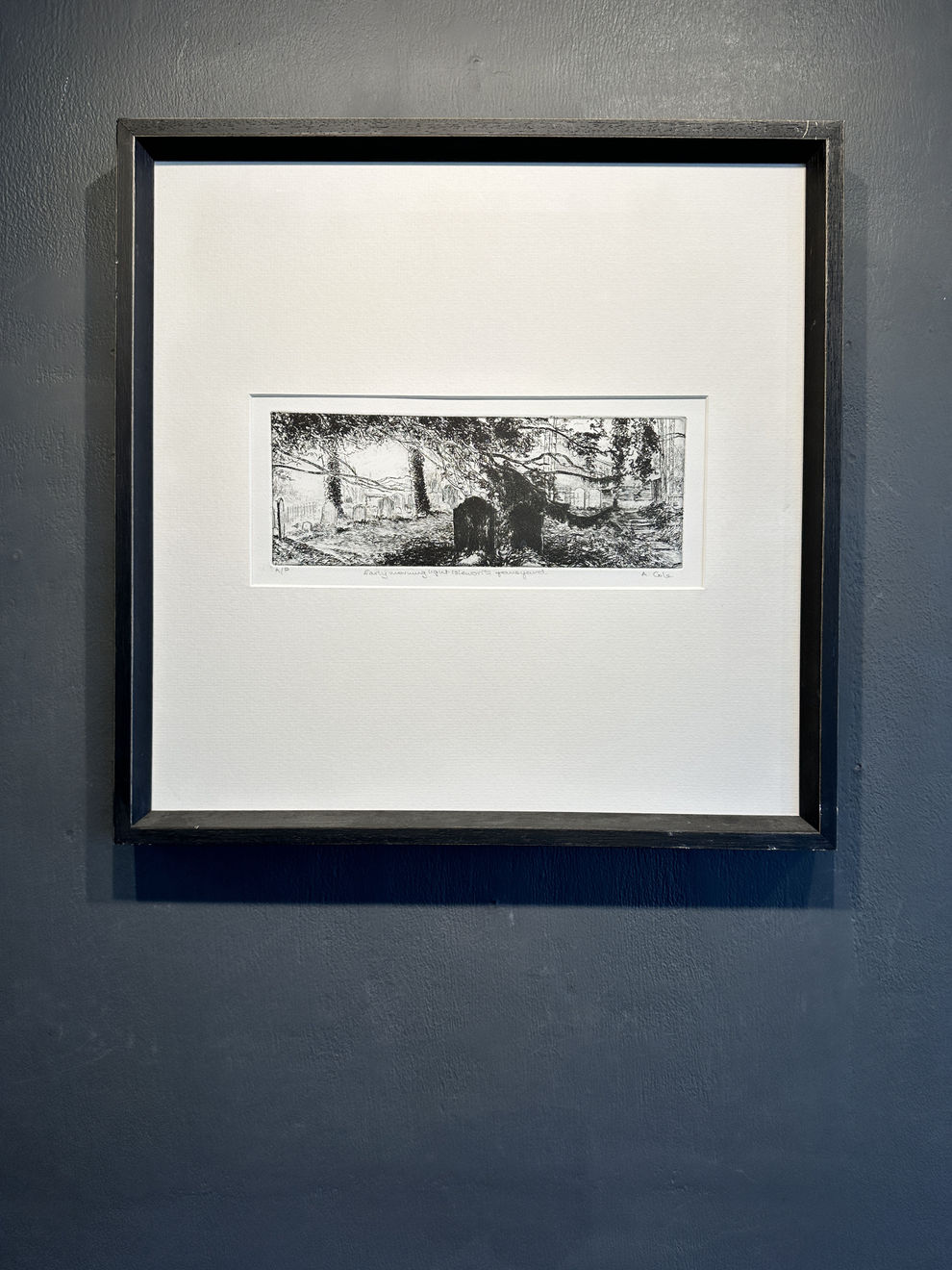 Austin Cole, Early Morning Light Isleworth Graveyard, 2016