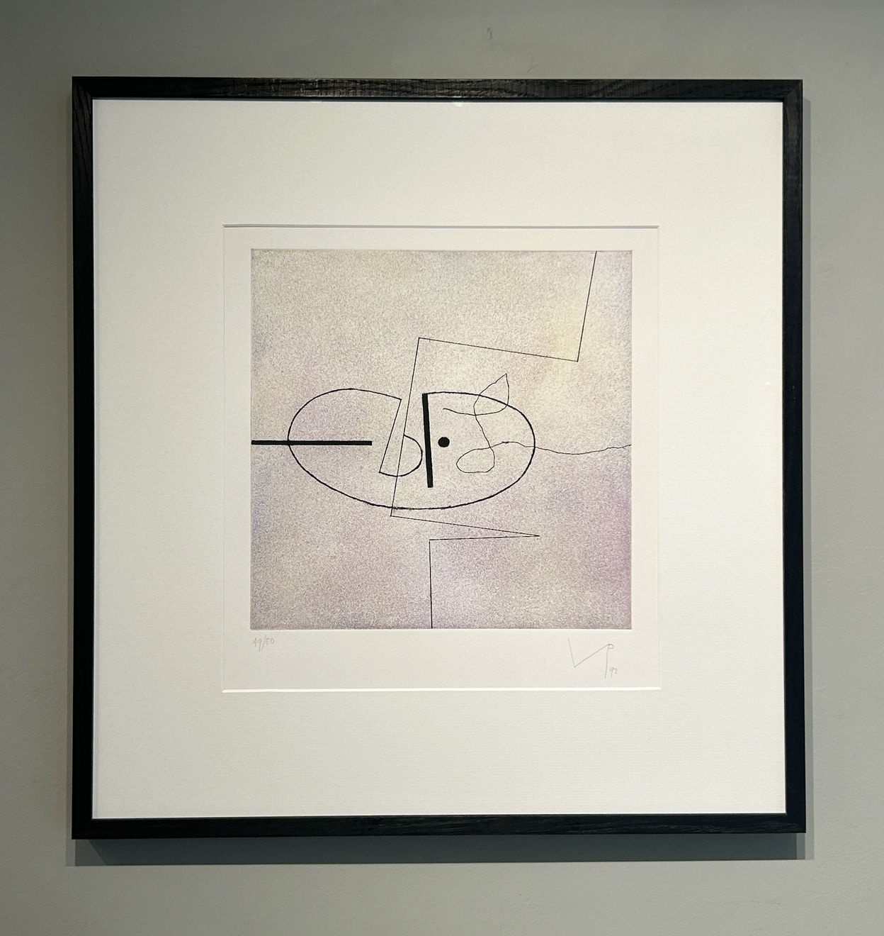Victor Pasmore, Images on the Wall Print B, 1991-92