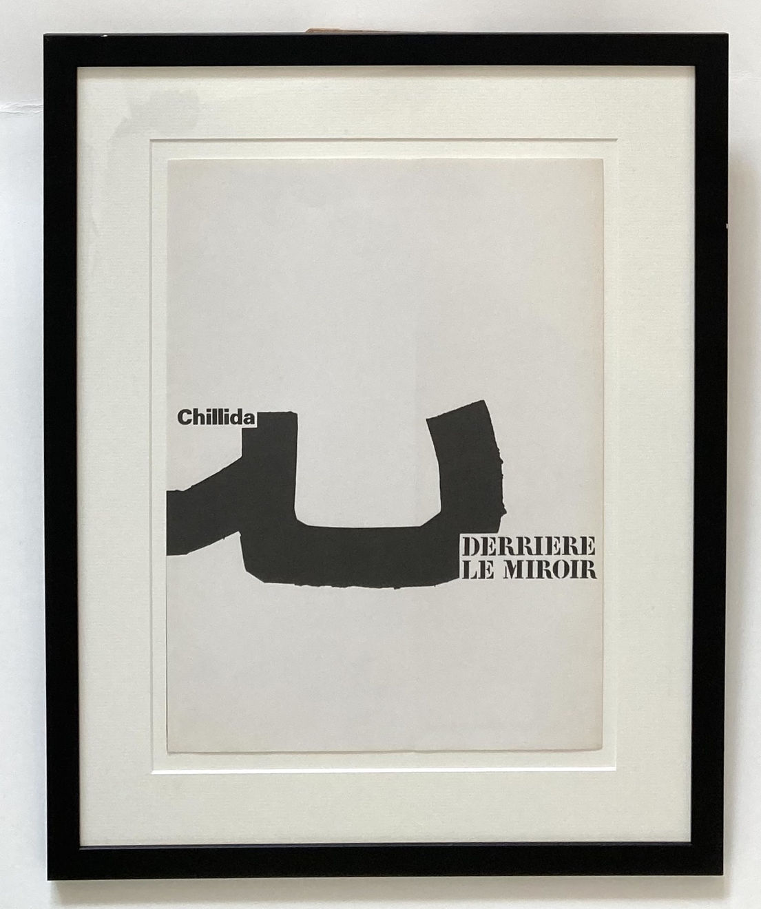 Summer Secret Bid Auction 2023, LOT 32: Eduardo Chillida - From ‘Derrière le Miroir - Chillida’, 1973