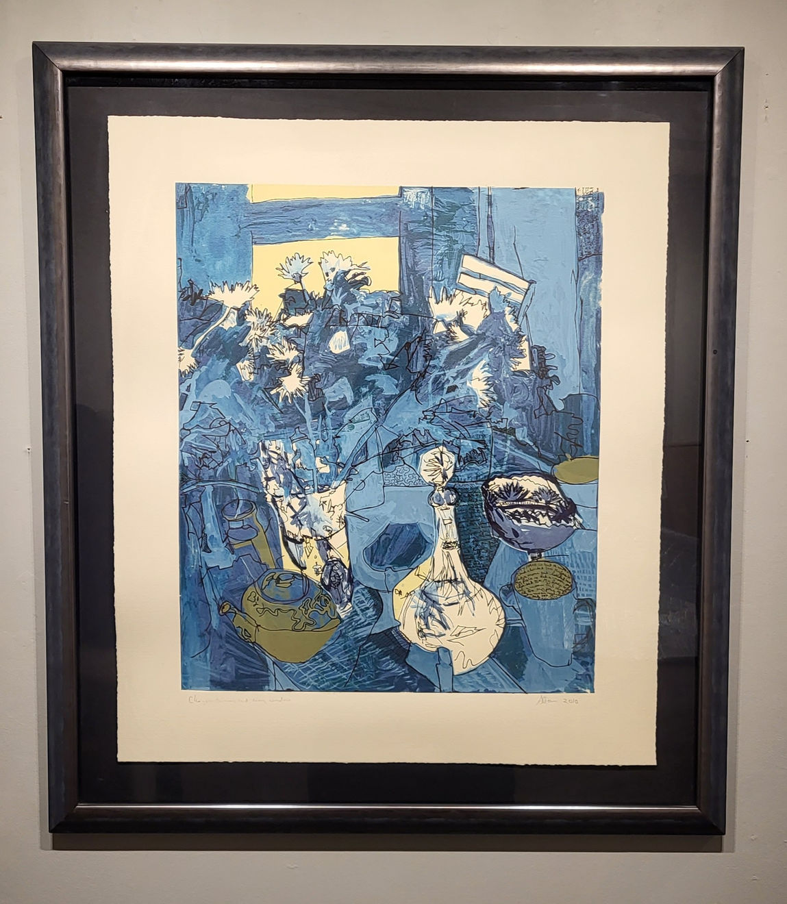 Christmas Secret Bid Auction , LOT 50: Amanda Danicic - Chrysanthemum with Ivory Window, 2010