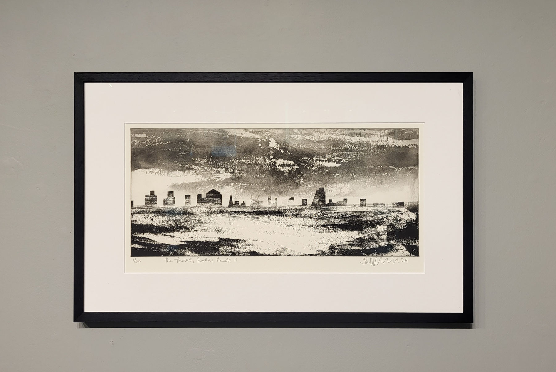 Jason Hicklin, The Thames, Allhallows Marshes II, 2024