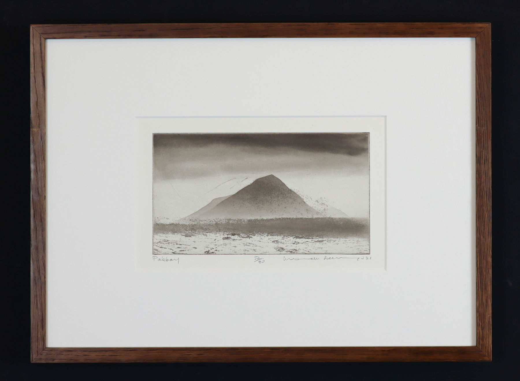 Norman Ackroyd, Churchill Barriers, 1996
