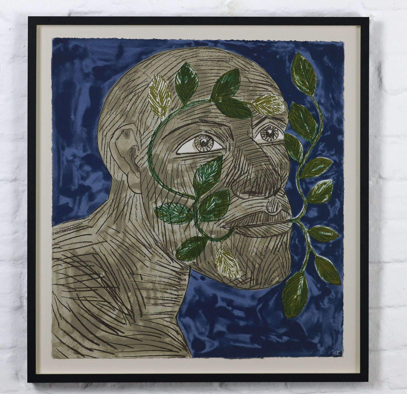 Elisabeth Frink, Green Man (Blue), 1992