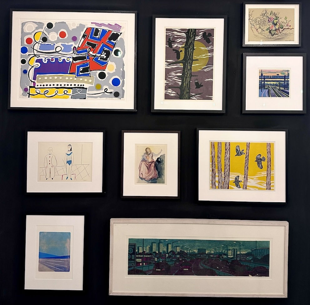 Christmas Secret Bid Auction 2024, LOT 109: Paul Hogg - Three Crows (Yellow Sky), 2016