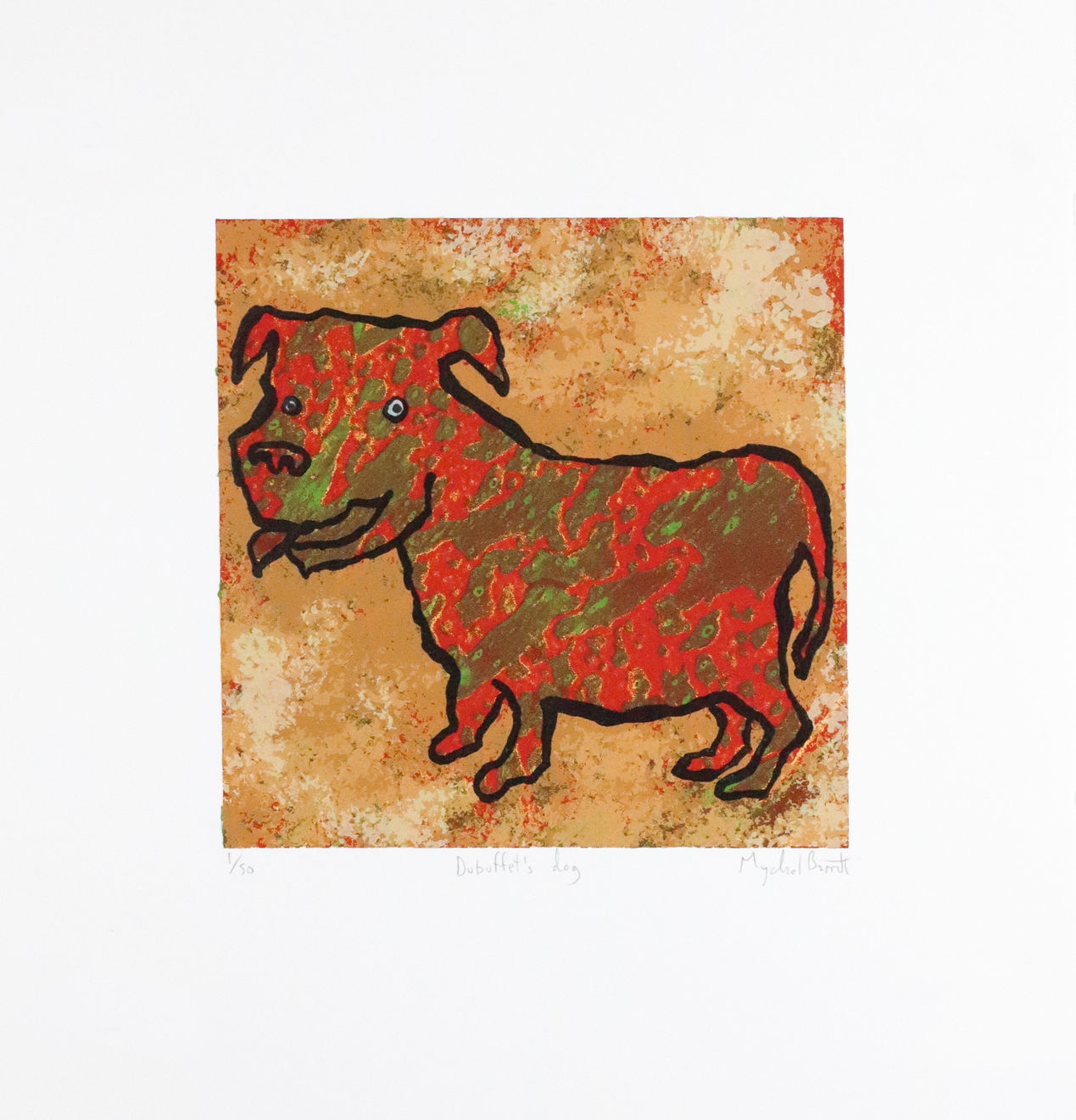 Mychael Barratt, Dubuffet's Dog, 2025