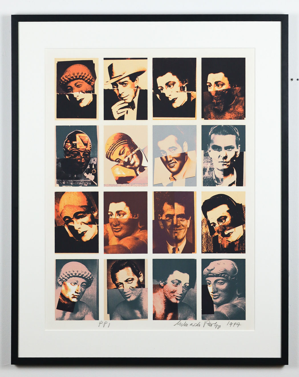 Eduardo Paolozzi, Hollywood Faces, 1994