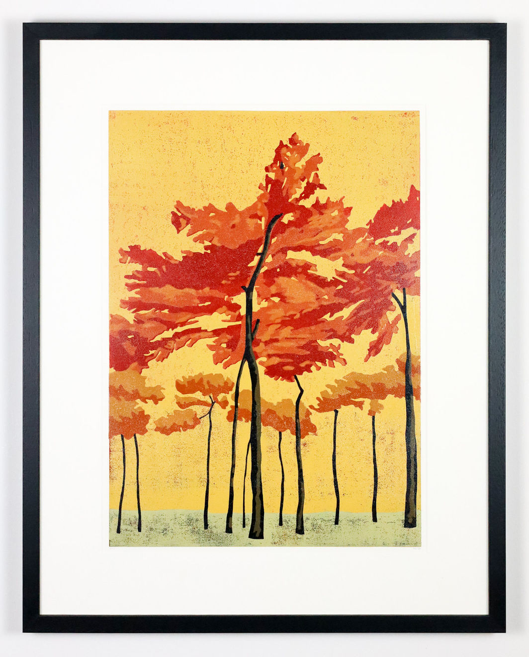 Dulwich College Secret Bid Auction 2025, LOT 81: Paul Hogg - Red Trees, 2024