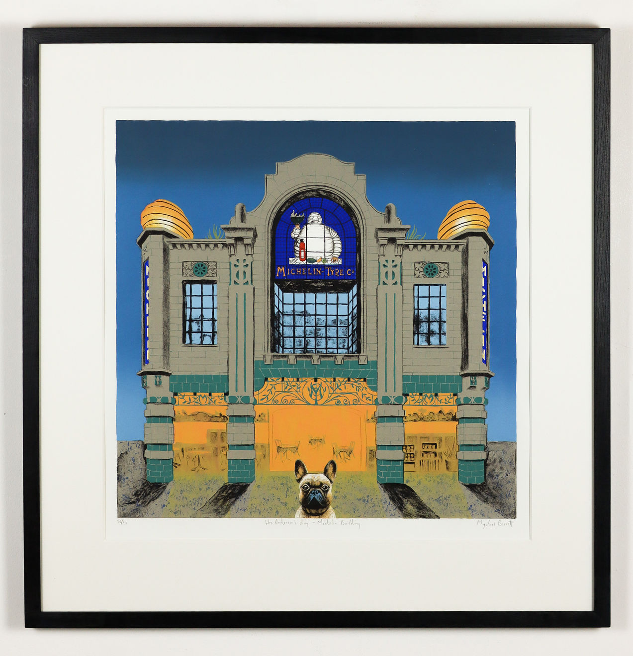 Mychael Barratt, Wes Anderson’s dog - Michelin Building, 2018