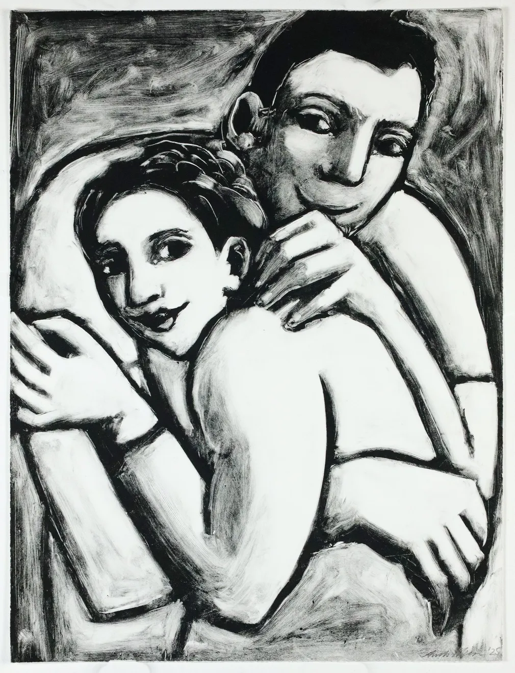 Anita Klein, The Hug, 2025