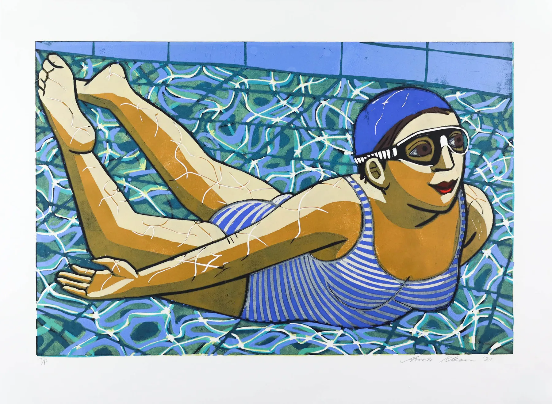 Anita Klein, The Summer Pool, 2021