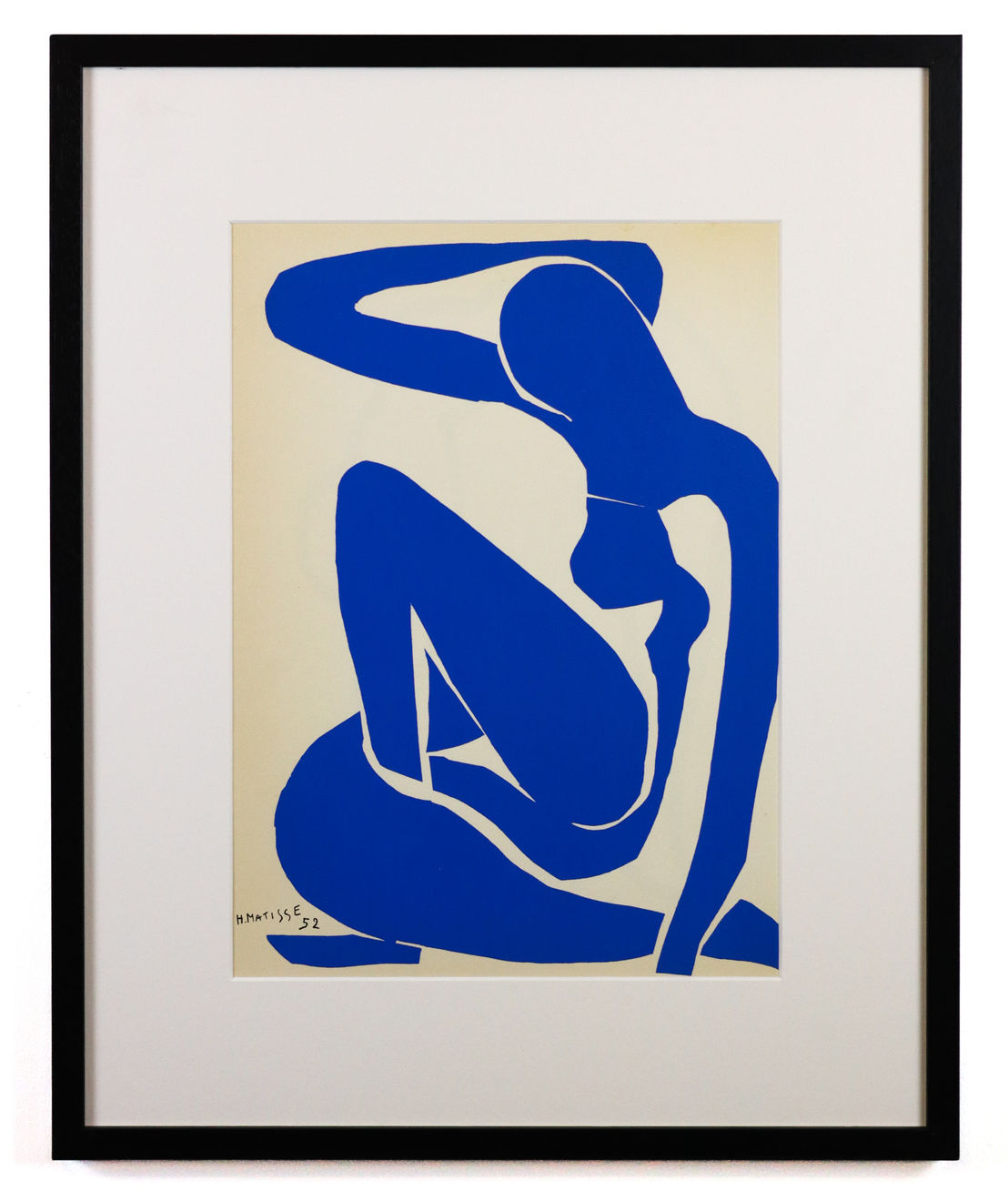 Henri Matisse, Nu Bleu VI, 1954