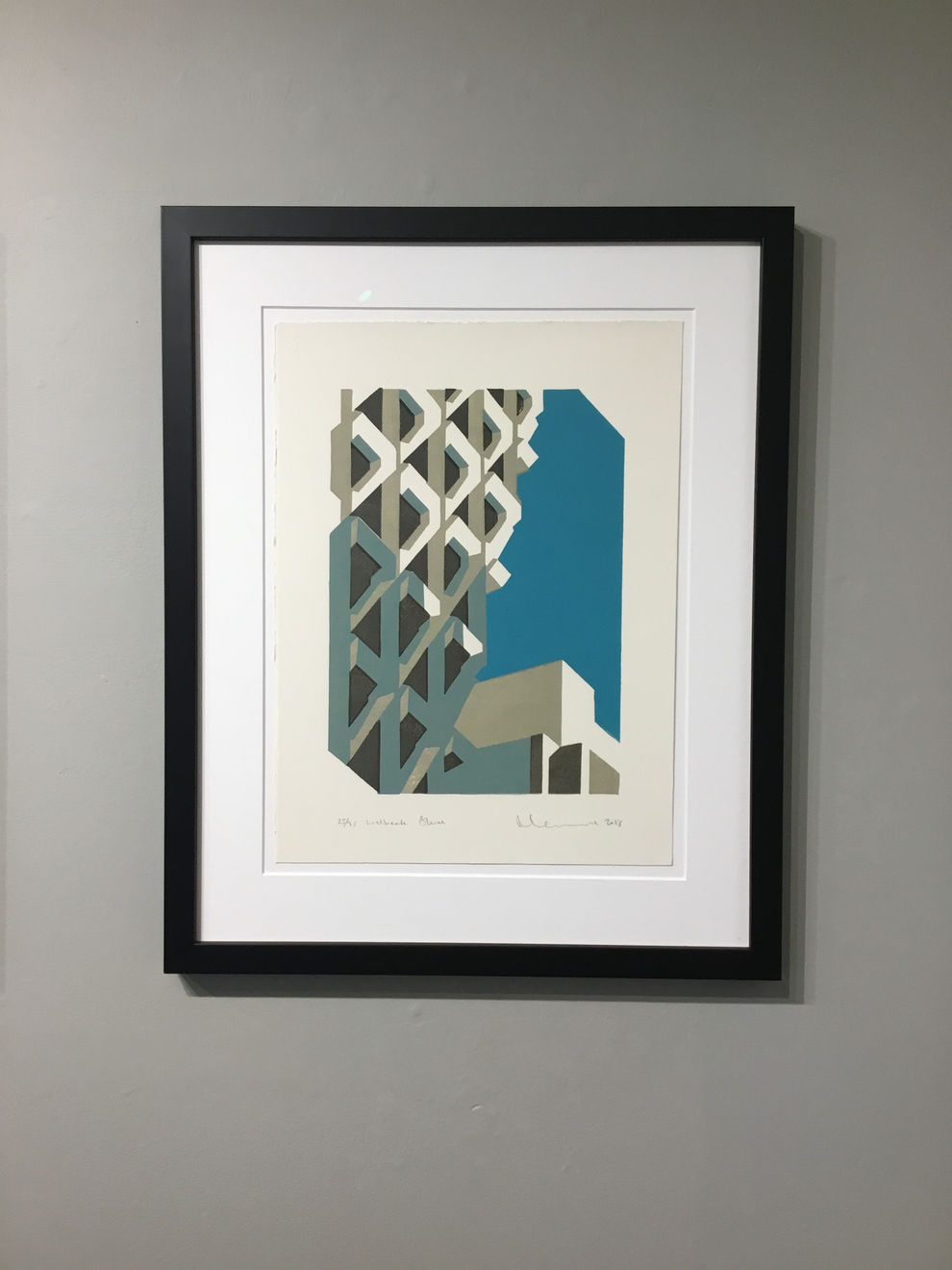 Paul Catherall, Welbeck Blue, 2018