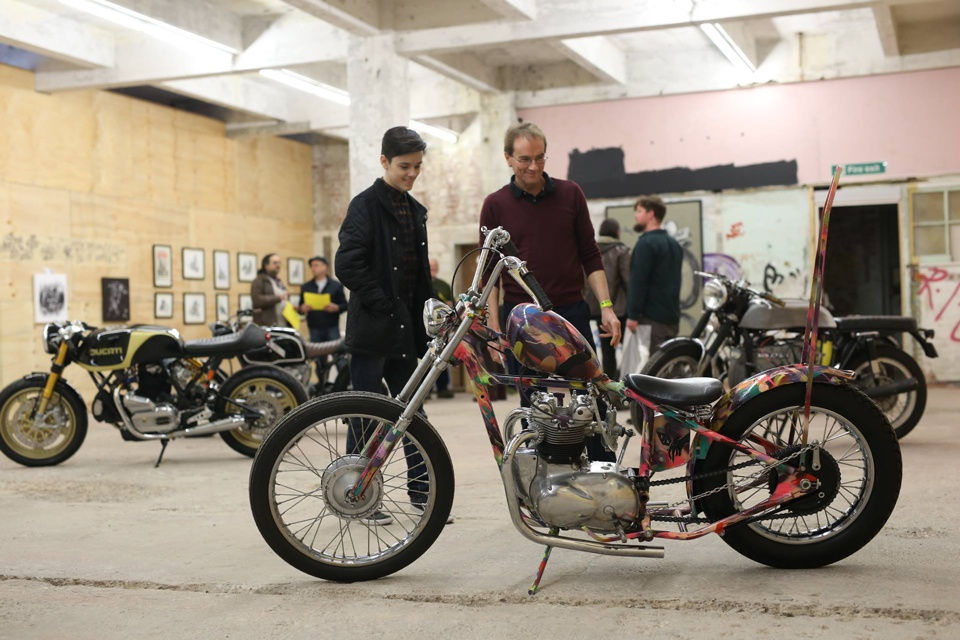 Revolution Motorcycle and Art Show, The Observer Building, Hastings