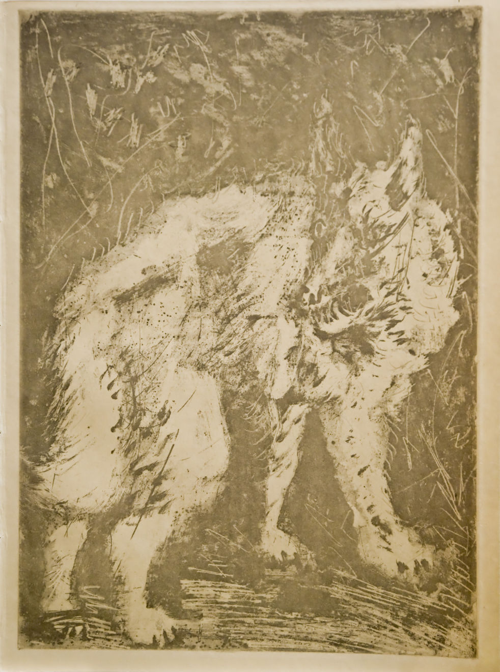PABLO PICASSO, Le Loup (The Wolf) (Bloch 337), 1936(Paris)