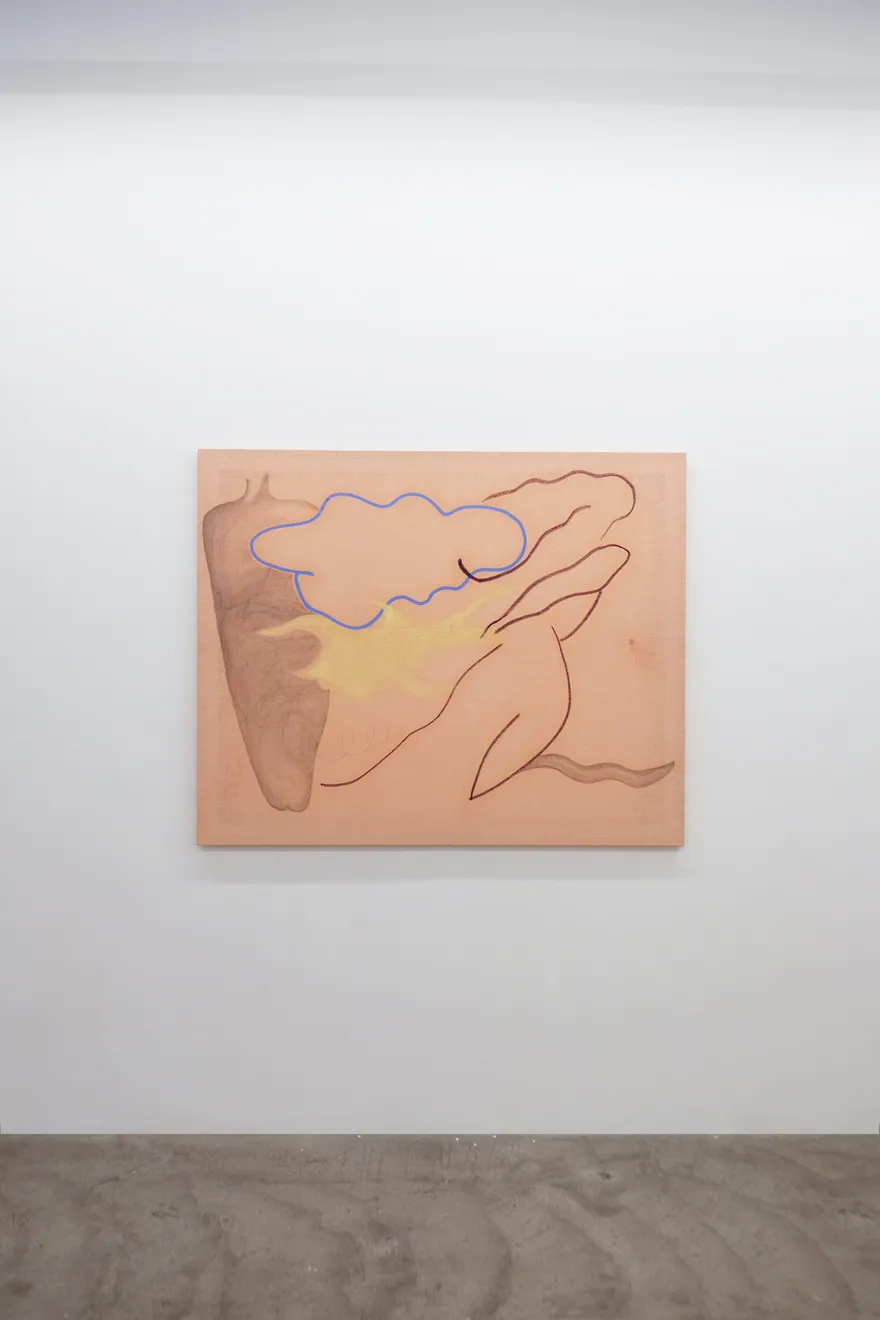 Merve Iseri, Chance Meeting Between a Cloud and a Rubber Stamp on a Cusp of Land, 2019