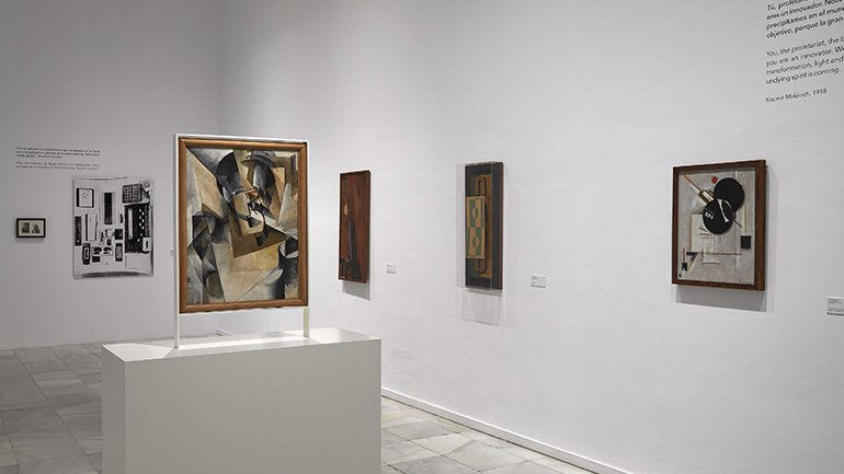 Veduta della mostra.