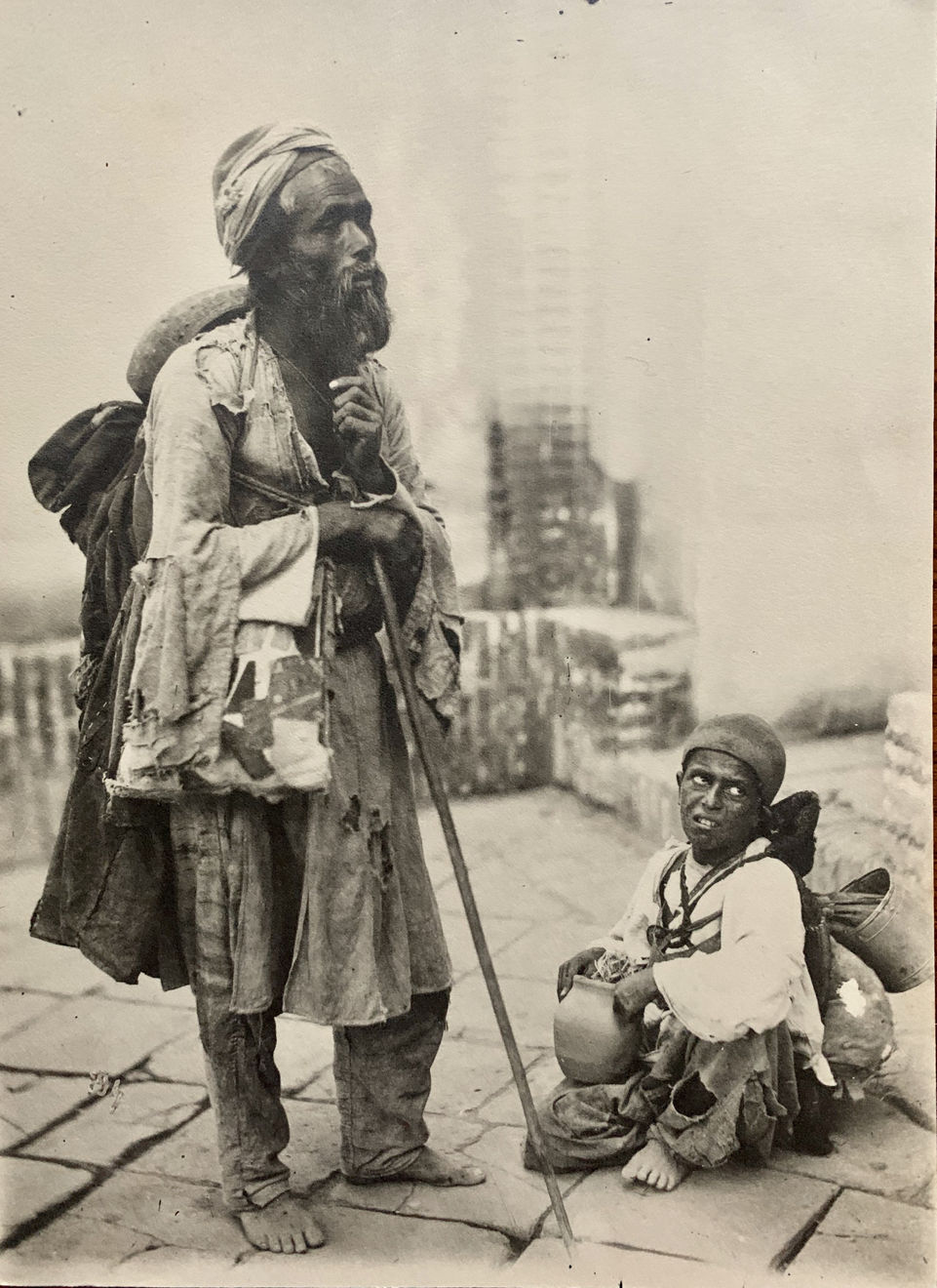 Antoin Sevruguin, Two Dervishes, Late 19th Century, early 20th Century