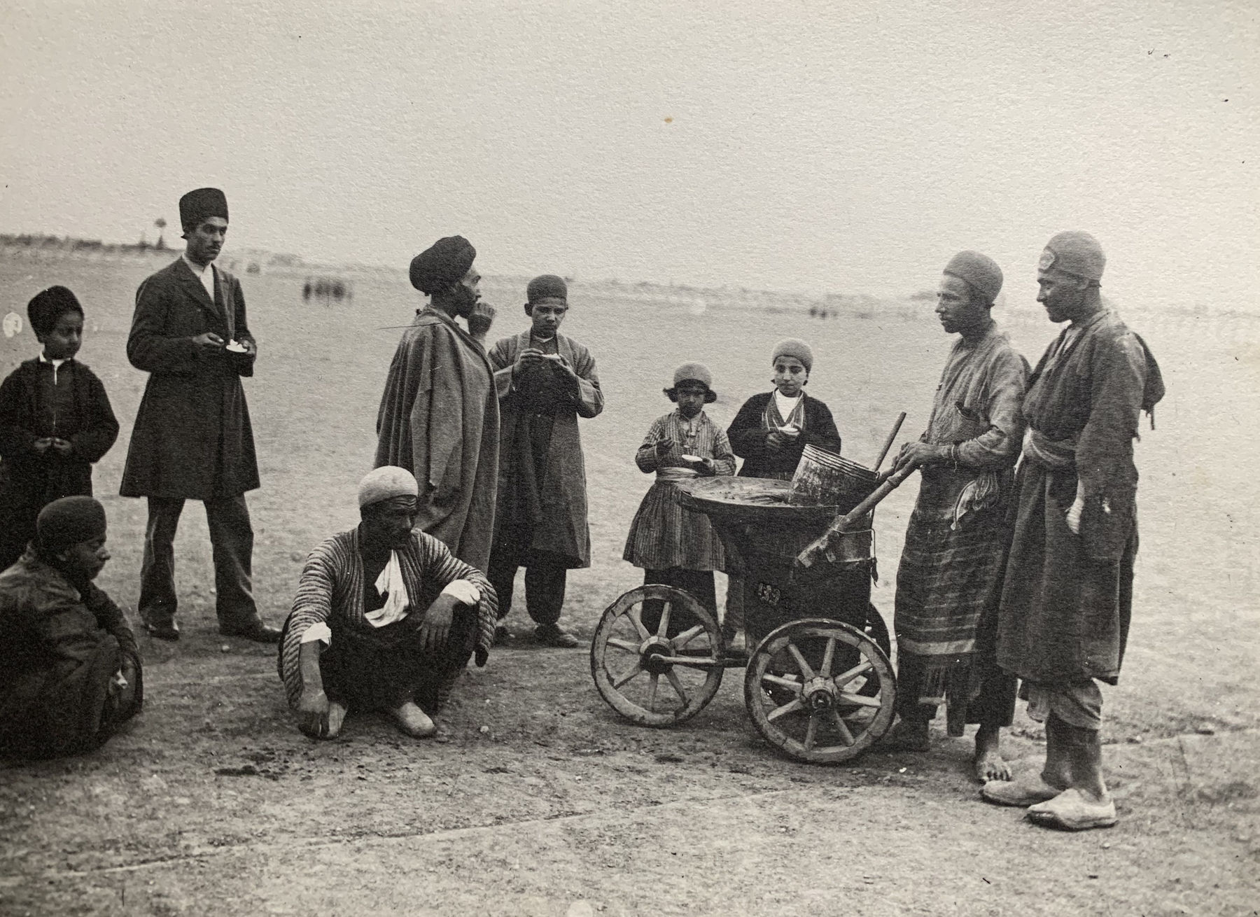 Antoin Sevruguin, Ice Cream (