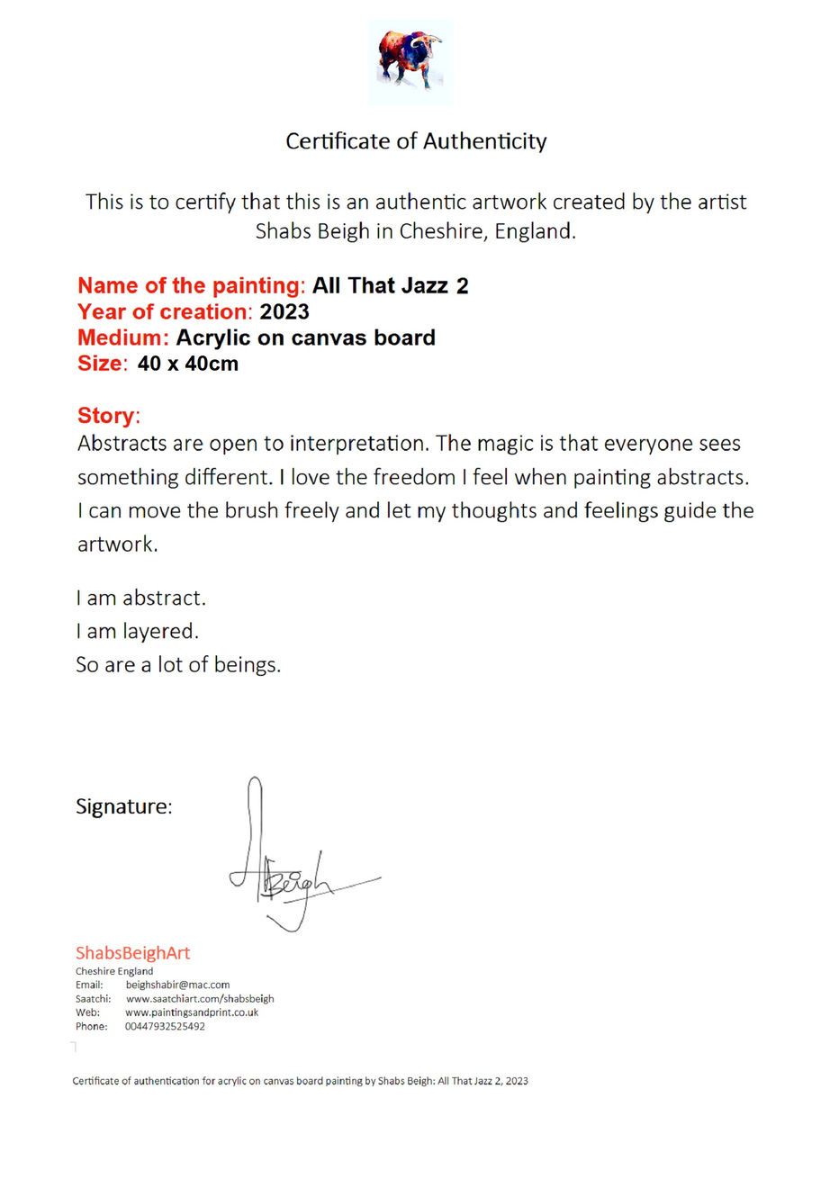 Shabs Beigh, All That Jazz 2, 2023