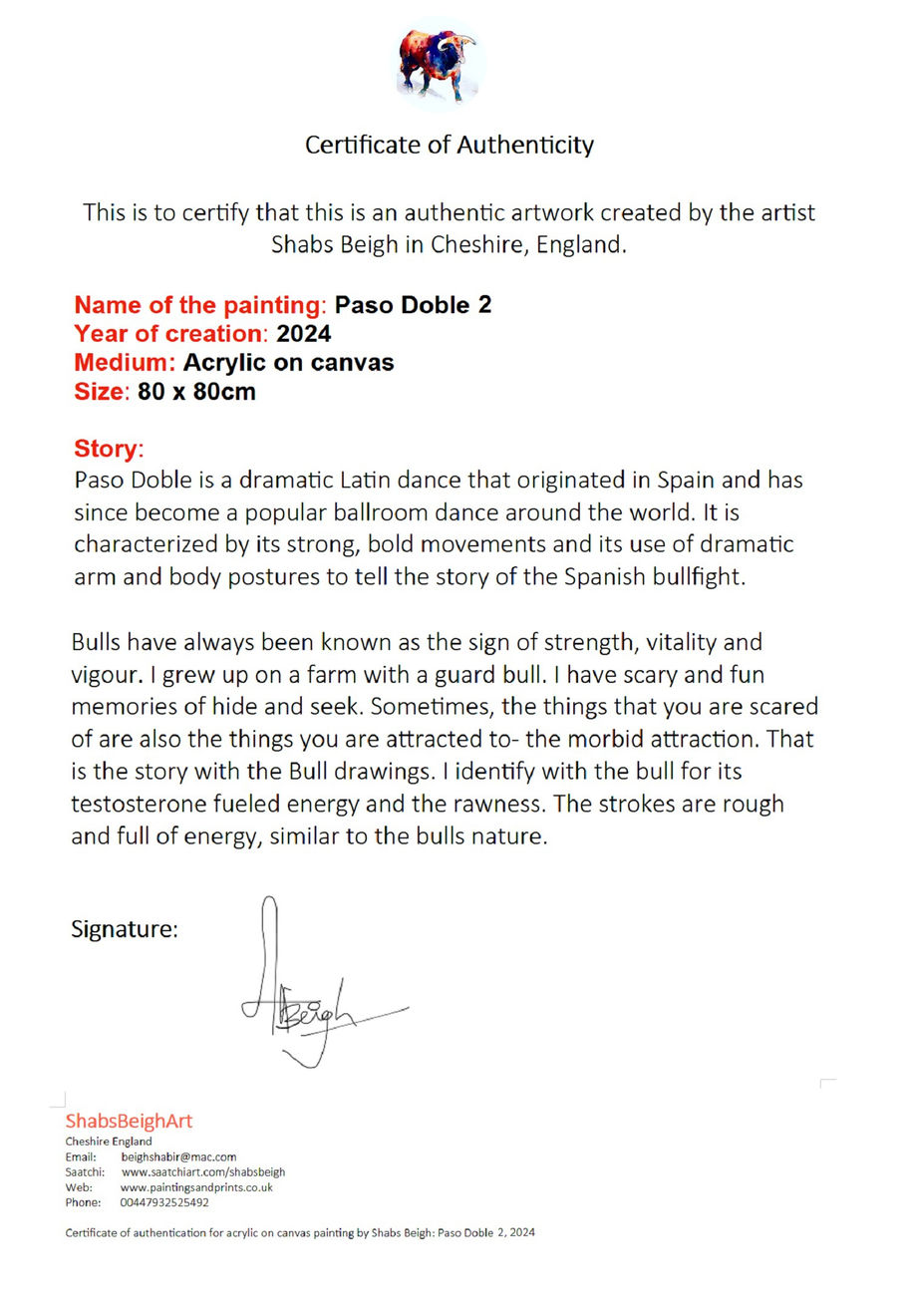 Shabs Beigh, Paso Doble 2, 2024